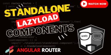 Lazyload Standalone Components in Angular