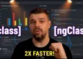 Angular 21: Why Native [class] is 2x Faster than ngClass!